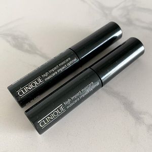 2 Mini Clinique High Impact Mascara - Black
